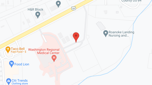 Map of the neighborhood around Plumblee Nursing Ctr