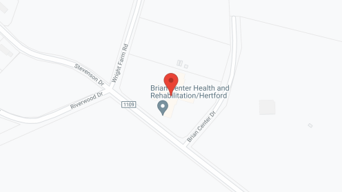 Map of the neighborhood around Brian Center Nursing Care