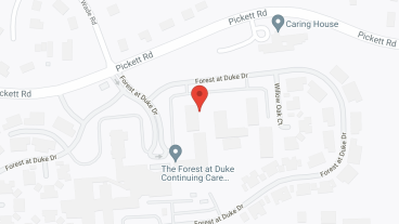 Forest At Duke Retirement Comm in google map