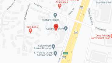 Holiday Durham Regent in google map