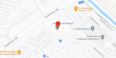 Sunrise of Raleigh in google map