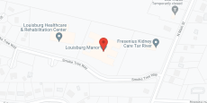 Louisburg Manor in google map