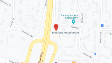 Brookdale Meadowmont in google map