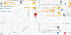 Cary Central Elderly Housing in google map