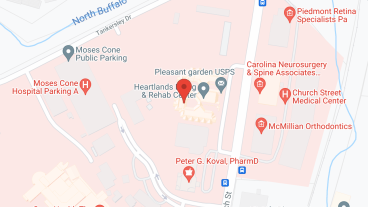 Heartland Living and Rehab in google map