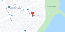 Stuart Gardens in google map
