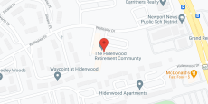 The Hidenwood Community in google map