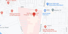 Northern Surry Skilled Nursing in google map