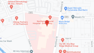 Northern Surry Skilled Nursing in google map