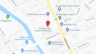 Elmhurst in google map