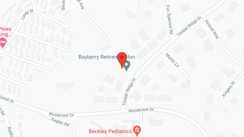 Map of the neighborhood around Bayberry Retirement Inn