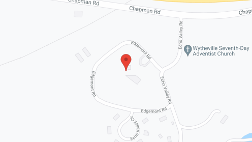 Map of the neighborhood around Edgemont Care Ctr