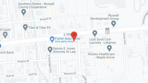 Map of the neighborhood around Maple Grove Health Care Ctr
