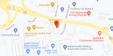 Highlands Retirement Village in google map