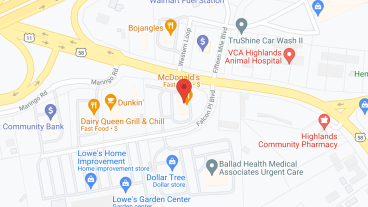 Highlands Retirement Village in google map