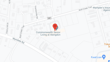 Commonwealth Senior Living at Abingdon in google map