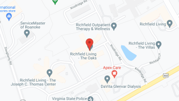 The Oaks at Richfield in google map