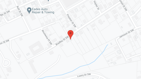 Map of the neighborhood around Abingdon Manor Home for Adults
