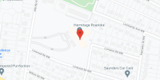 Hermitage in Roanoke in google map
