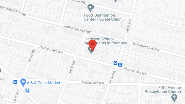 Harrison School Apartments in google map