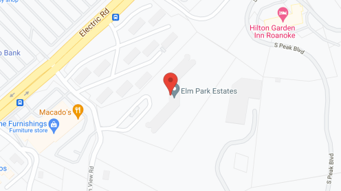 Map of the neighborhood around Holiday Elm Park Estates