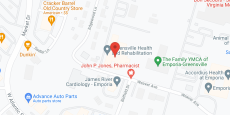 Greensville Memorial Nursing in google map