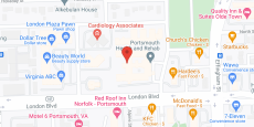 Portsmouth Health and Rehab in google map