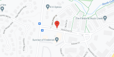 Sunrise of Frederick in google map