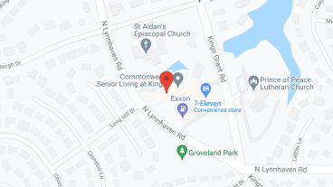 Commonwealth Senior Living at King's Grant House in google map