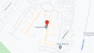 Cedarfield by Pinnacle Living in google map