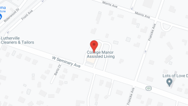College Manor in google map