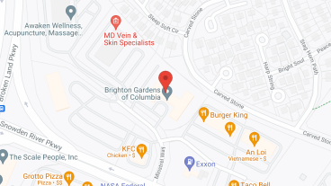 Brighton Gardens of Columbia in google map