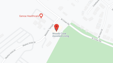 Woods Cove Assisted Living in google map