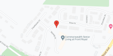 Commonwealth Senior Living at Front Royal in google map