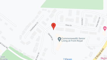 Commonwealth Senior Living at Front Royal in google map