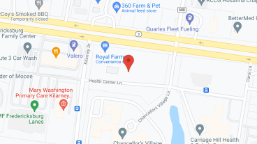 Chancellor's Village in google map