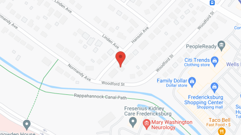 Map of the neighborhood around Williams Adult Home