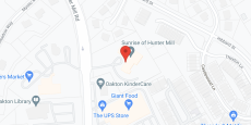 Sunrise of Hunter Mill in google map