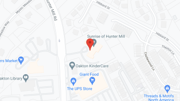 Sunrise of Hunter Mill in google map