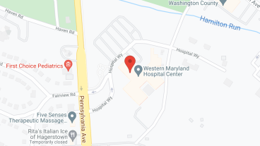 Western Maryland Ctr in google map