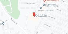 Frederick Villa Nursing Ctr in google map