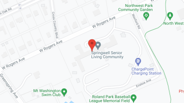 Springwell Senior Living Community in google map