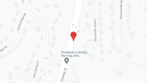 Map of the neighborhood around ProMedica Ruxton