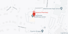 Westminster Health Care Center in google map