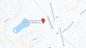 Brightview Bel Air in google map