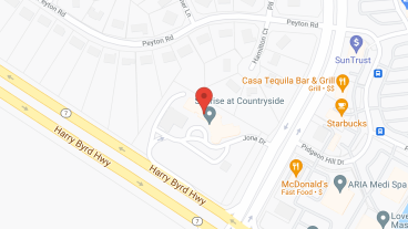 Sunrise at Countryside in google map