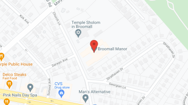 Broomall Manor in google map