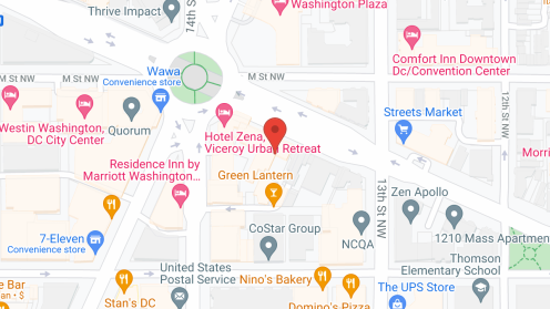 Map of the neighborhood around The Residences at Thomas Circle
