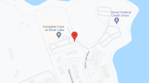Map of the neighborhood around Silver Lake Center