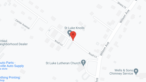 Map of the neighborhood around St Luke Knolls Inc